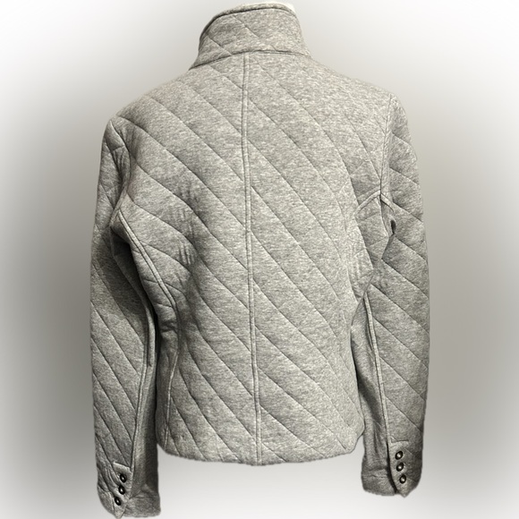 EUC Cabi SZ M quilted double breasted jacket w/2 front pockets, bust 42”-46” - Picture 2 of 4